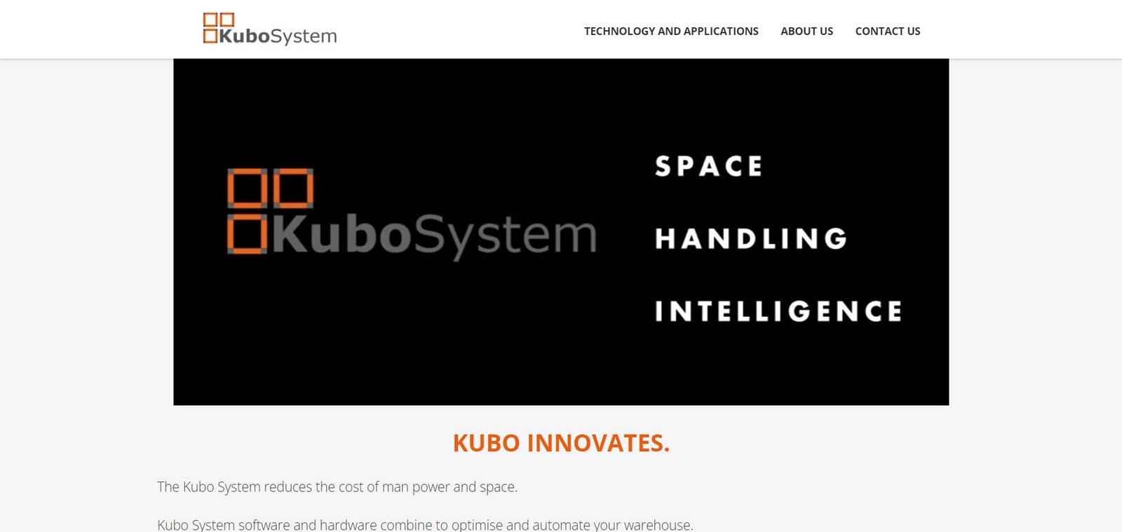 KuboSystem  Automação de armazéns